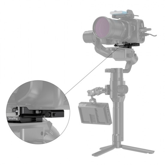 2403 DSLR Camera Quick Release Plate Offset Kit for BMPCC 4K 6K Ronin S Crane 2 Moza Air 2 Gimbal Stabilizer 2403 DSLR Camera Quick Release Plate Offset Kit for BMPCC 4K 6K Ronin S Crane 2 Moza Air 2 Gimbal Stabilizer