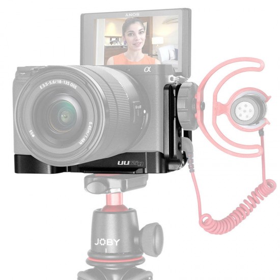 R006 Quick Release L Plate for Sony A6400 DSLR Camera R006 Quick Release L Plate for Sony A6400 DSLR Camera