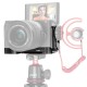 R006 Quick Release L Plate for Sony A6400 DSLR Camera R006 Quick Release L Plate for Sony A6400 DSLR Camera