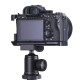 R013 L Quick Release Plate Vlog Extension Mount Bracket With Cold Shoe 1/4 Screw for Sony A73 A7R3 A7M3 Camera R013 L Quick Release Plate Vlog Extension Mount Bracket With Cold Shoe 1/4 Screw for Sony A73 A7R3 A7M3 Camera