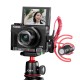 R016 Quick Release L Plate Cold Shoe Mount Extension Stabilizer for Canon G7X Mark III Camera R016 Quick Release L Plate Cold Shoe Mount Extension Stabilizer for Canon G7X Mark III Camera