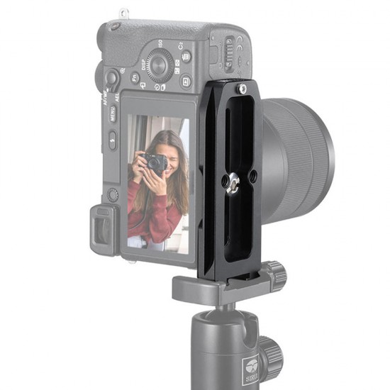 R020 Horizontal Vertical Quick Release Plate with Cold Shoe Mount for DSLR Camera R020 Horizontal Vertical Quick Release Plate with Cold Shoe Mount for DSLR Camera