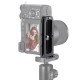 R020 Horizontal Vertical Quick Release Plate with Cold Shoe Mount for DSLR Camera R020 Horizontal Vertical Quick Release Plate with Cold Shoe Mount for DSLR Camera