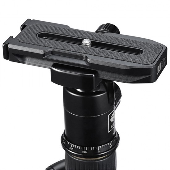 R020 Horizontal Vertical Quick Release Plate with Cold Shoe Mount for DSLR Camera R020 Horizontal Vertical Quick Release Plate with Cold Shoe Mount for DSLR Camera