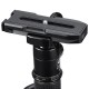 R020 Horizontal Vertical Quick Release Plate with Cold Shoe Mount for DSLR Camera R020 Horizontal Vertical Quick Release Plate with Cold Shoe Mount for DSLR Camera