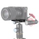 R020 Horizontal Vertical Quick Release Plate with Cold Shoe Mount for DSLR Camera R020 Horizontal Vertical Quick Release Plate with Cold Shoe Mount for DSLR Camera
