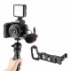 R039 Metal Quick Release L Plate L Shaped Bracket for Nikon Z50 Extend Dual Clod Shoe 1/4'' Screw Tripod Mount R039 Metal Quick Release L Plate L Shaped Bracket for Nikon Z50 Extend Dual Clod Shoe 1/4'' Screw Tripod Mount
