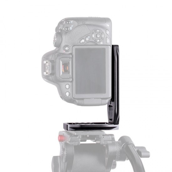 H-1 Universal Quick Release L Plate Bracket Grip PTZ for DSLR Camera Tripod H-1 Universal Quick Release L Plate Bracket Grip PTZ for DSLR Camera Tripod