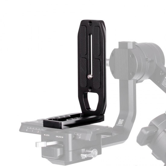 H-1 Universal Quick Release L Plate Bracket Grip PTZ for DSLR Camera Tripod
