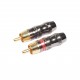 Gold-Plated RCA Male Soldering Plug TR026 HIFI Audio Cable RCA Male Video Audio Connector For Cable