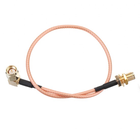 100CM SMA cable SMA Male Right Angle to SMA Female RF Coax Pigtail Cable Wire RG316 Connector Adapter