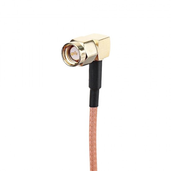 10Pcs10CM SMA Cable SMA Male Right Angle to SMA Female RF Coax Pigtail Cable Wire RG316 Connector Adapter