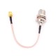 15cm N Female Bulkhead To SMA Male Plug RG316 Pigtail Cable RF Coaxial Cables Jumper Cable