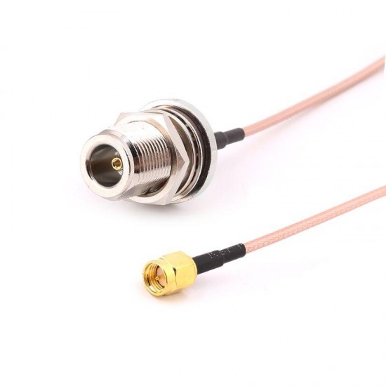 15cm N Female Bulkhead To SMA Male Plug RG316 Pigtail Cable RF Coaxial Cables Jumper Cable
