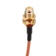 2PCS 25CM SMA cable SMA Male Right Angle to SMA Female RF Coax Pigtail Cable Wire RG316 Connector Adapter