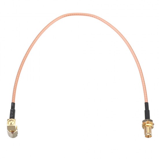 2PCS 25CM SMA cable SMA Male Right Angle to SMA Female RF Coax Pigtail Cable Wire RG316 Connector Adapter