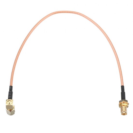 2Pcs 30CM SMA cable SMA Male Right Angle to SMA Female RF Coax Pigtail Cable Wire RG316 Connector Adapter