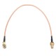 2Pcs 30CM SMA cable SMA Male Right Angle to SMA Female RF Coax Pigtail Cable Wire RG316 Connector Adapter 2Pcs 30CM SMA cable SMA Male Right Angle to SMA Female RF Coax Pigtail Cable Wire RG316 Connector Adapter