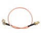 2Pcs 30CM SMA cable SMA Male Right Angle to SMA Female RF Coax Pigtail Cable Wire RG316 Connector Adapter 2Pcs 30CM SMA cable SMA Male Right Angle to SMA Female RF Coax Pigtail Cable Wire RG316 Connector Adapter