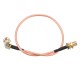 30CM SMA cable SMA Male Right Angle to SMA Female RF Coax Pigtail Cable Wire RG316 Connector Adapter 30CM SMA cable SMA Male Right Angle to SMA Female RF Coax Pigtail Cable Wire RG316 Connector Adapter