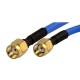6inch 15cm High Quality RP-SMA Male to RP SMA Male M/M RF Coaxial Pigtail Cable Wire Connector RG402