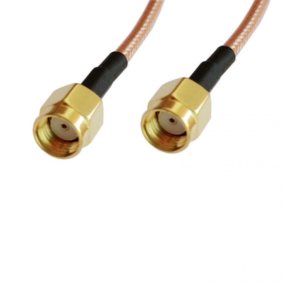 15cm RP-SMA Male to RP-SMA Male Coaxial Cable RF Adapter Cable 15cm RP-SMA Male to RP-SMA Male Coaxial Cable RF Adapter Cable