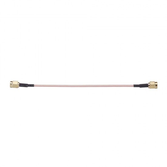 RG316 Wire Jumper Cable 15cm SMA Male to SMA Male with Connecting Line RF Coaxial Coax Cable Antenna Extender Cable Adapter Jumper