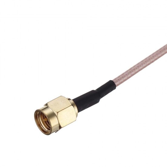 RG316 Wire Jumper Cable 15cm SMA Male to SMA Male with Connecting Line RF Coaxial Coax Cable Antenna Extender Cable Adapter Jumper