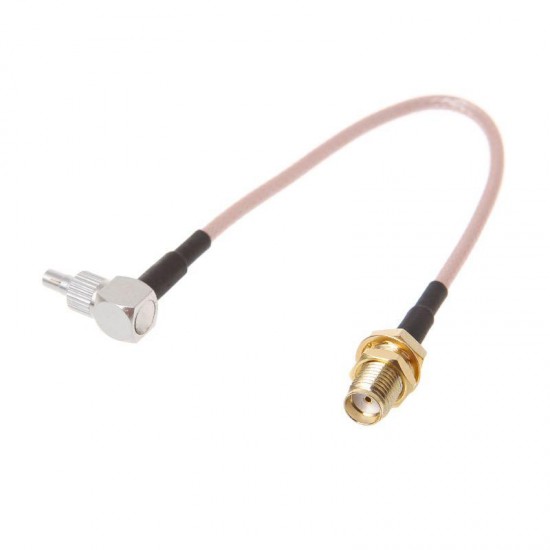 SMA Female Plug To CRC9/TS9 Dual Connector RF Coaxial Adapter RG316 Cable SMA Female Plug To CRC9/TS9 Dual Connector RF Coaxial Adapter RG316 Cable