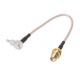 SMA Female Plug To CRC9/TS9 Dual Connector RF Coaxial Adapter RG316 Cable SMA Female Plug To CRC9/TS9 Dual Connector RF Coaxial Adapter RG316 Cable