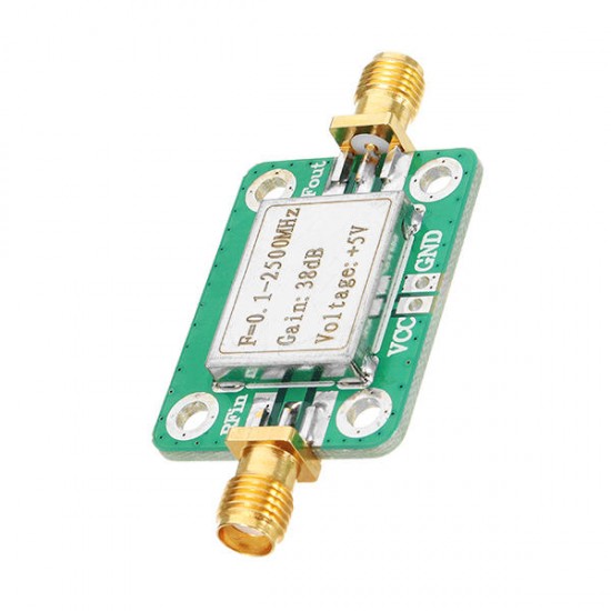 0.1-2500MHz 38dB Gain RF Microwave High Gain Amplifier