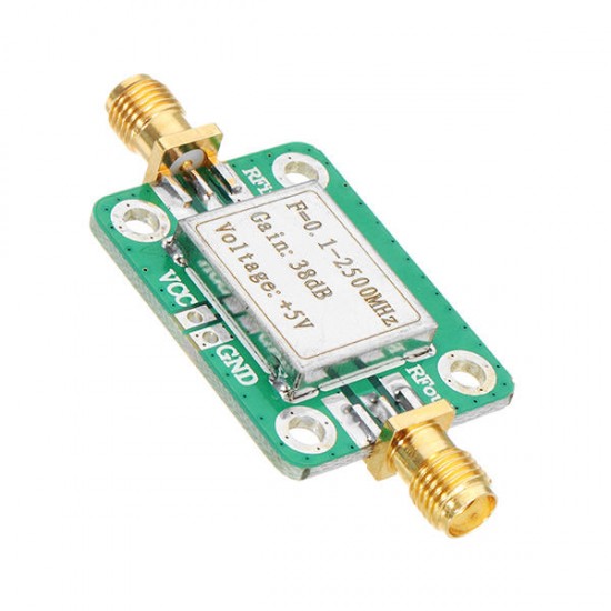 0.1-2500MHz 38dB Gain RF Microwave High Gain Amplifier