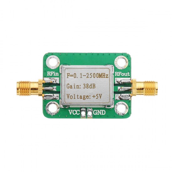 0.1-2500MHz 38dB Gain RF Microwave High Gain Amplifier