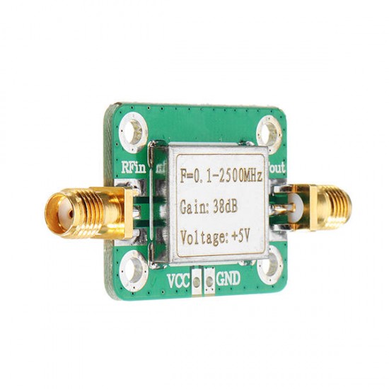 0.1-2500MHz 38dB Gain RF Microwave High Gain Amplifier