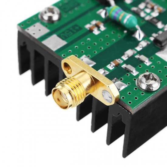 1MHz-1000MHZ 35DB 3W HF VHF UHF FM Transmitter Broadband RF Power Amplifier For Ham Radio 1MHz-1000MHZ 35DB 3W HF VHF UHF FM Transmitter Broadband RF Power Amplifier For Ham Radio