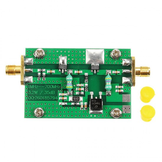 1MHz-700MHZ 3.2W HF VHF UHF FM Transmitter RF Power Amplifier For Ham Radio 1MHz-700MHZ 3.2W HF VHF UHF FM Transmitter RF Power Amplifier For Ham Radio