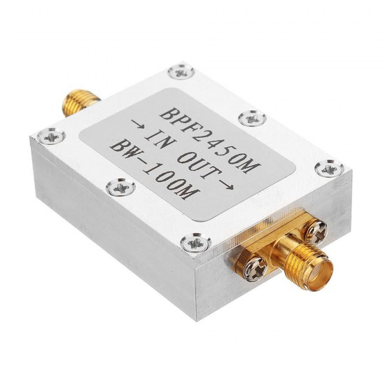 2.4G 2450MHz Bandpass Filter WiFi bluetooth Anti-Jamming Narrowband Filtering