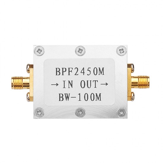 2.4G 2450MHz Bandpass Filter WiFi bluetooth Anti-Jamming Narrowband Filtering