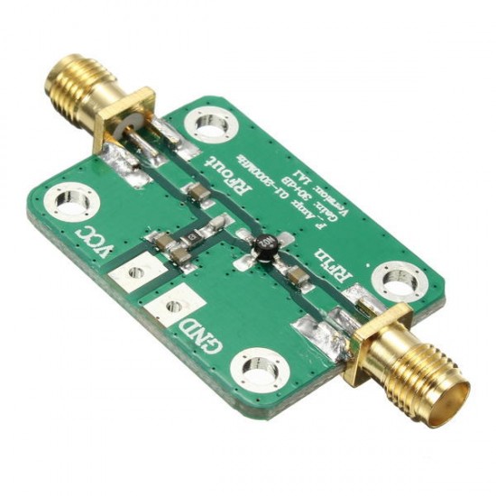 3Pcs 0.1-2000MHz RF Wideband Amplifier Gain 30dB Low Noise Amplifier LNA Board Module 3Pcs 0.1-2000MHz RF Wideband Amplifier Gain 30dB Low Noise Amplifier LNA Board Module