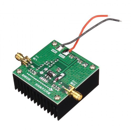 400MHZ-4GHZ 1W Power Amplifier Development Board TQP7M9103 with Heat Sink 400MHZ-4GHZ 1W Power Amplifier Development Board TQP7M9103 with Heat Sink