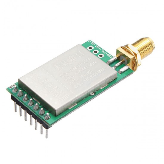 433MHz E32-TTL-100 SX1278/SX1276 433M RF FCC CE UART USART Wireless Transceiver Module 433MHz E32-TTL-100 SX1278/SX1276 433M RF FCC CE UART USART Wireless Transceiver Module