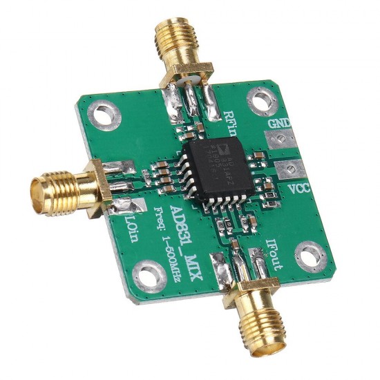 AD831 High Frequency Radio Frequency Mixer Drive Amplifier Module Board HF VHF/UHF 0.1-500MHz AD831 High Frequency Radio Frequency Mixer Drive Amplifier Module Board HF VHF/UHF 0.1-500MHz