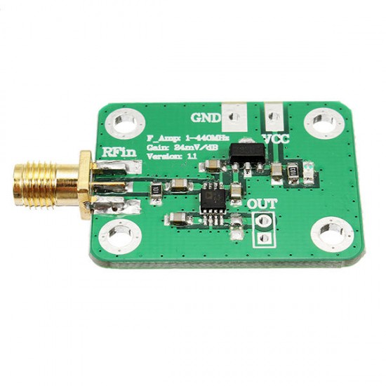 AD8310 0.1-440MHz High-speed H-frequency RF Logarithmic Detector Power Meter For Amplifier