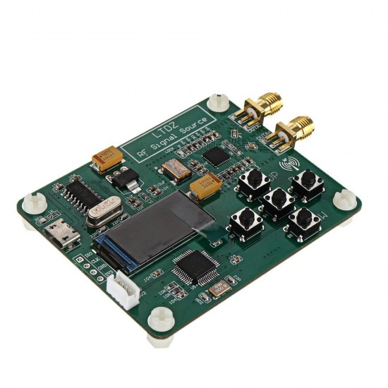 MAX2870 STM32 23.5-6000Mhz Signal Source Module USB 5V Power Frequency and Sweep Modes MAX2870 STM32 23.5-6000Mhz Signal Source Module USB 5V Power Frequency and Sweep Modes