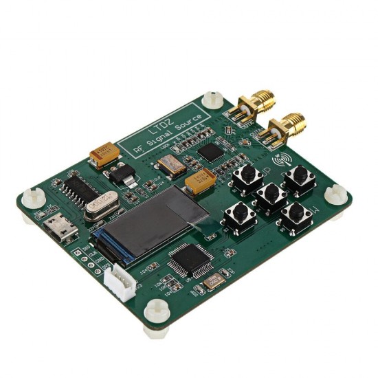 MAX2870 STM32 23.5-6000Mhz Signal Source Module USB 5V Power Frequency and Sweep Modes