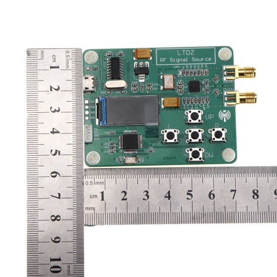 MAX2870 STM32 23.5-6000Mhz Signal Source Module USB 5V Power Frequency and Sweep Modes MAX2870 STM32 23.5-6000Mhz Signal Source Module USB 5V Power Frequency and Sweep Modes