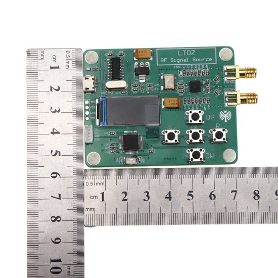 MAX2870 STM32 23.5-6000Mhz Signal Source Module USB 5V Power Frequency and Sweep Modes