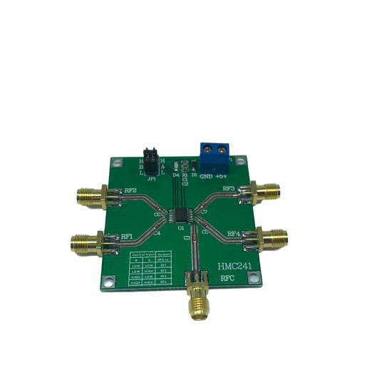 HMC241 DC3.5 GHz Wireless Radio Frequency Single Pole Four Throw Switch Band Switching Radio Frequency Switch