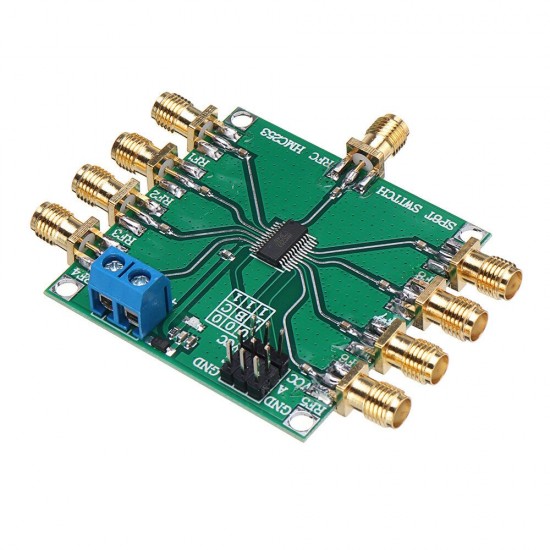 HMC253 DC-2.5 GHz RF Single Pole Eight Throw Switch RF Switch Module Antenna Channel Selection