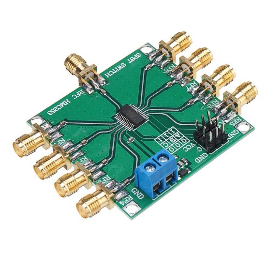 HMC253 DC-2.5 GHz RF Single Pole Eight Throw Switch RF Switch Module Antenna Channel Selection